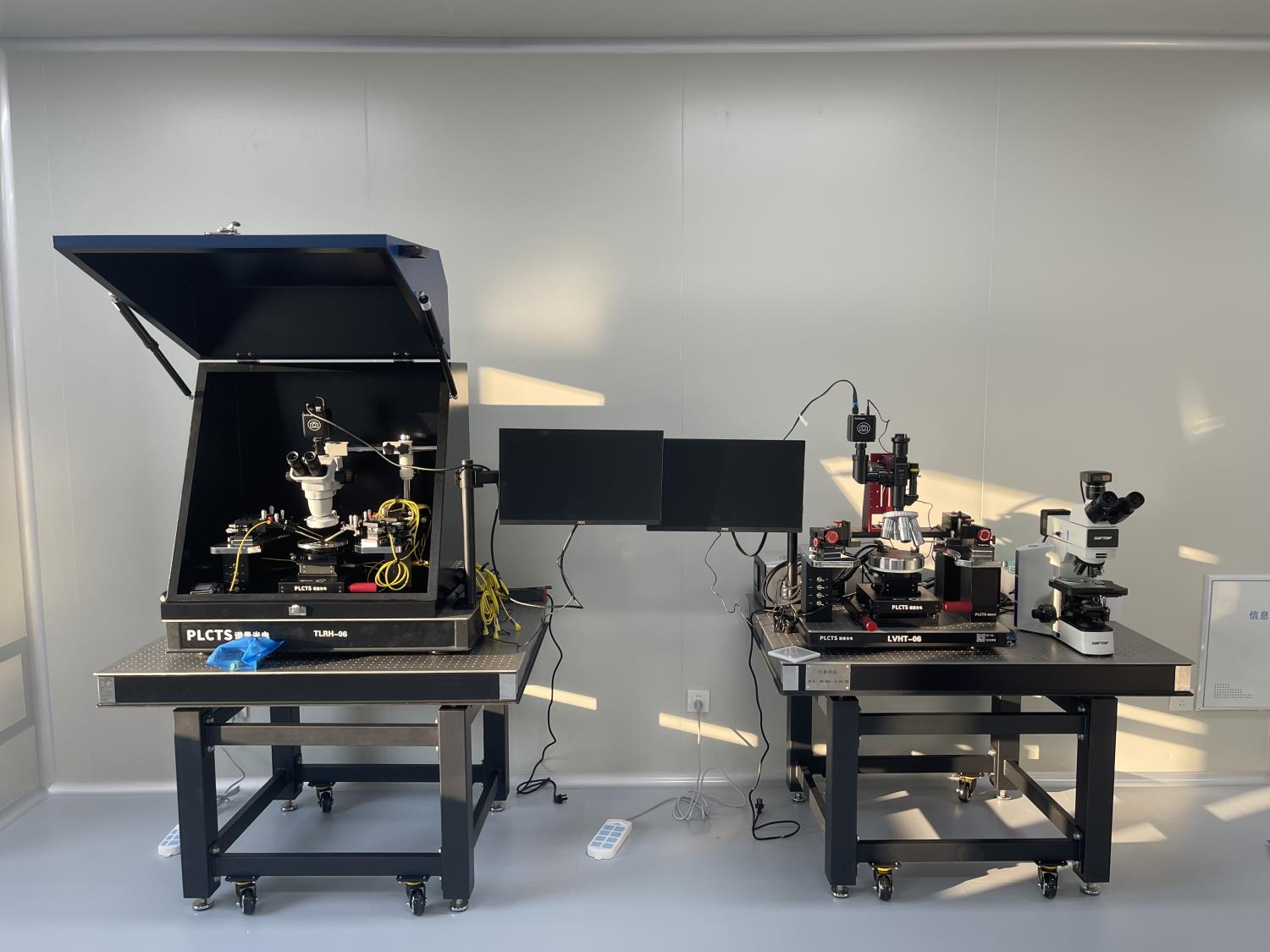 浙江某研究所 直流探針臺(tái)、射頻恒溫加熱探針臺(tái)、金相顯微鏡 驗(yàn)收交付